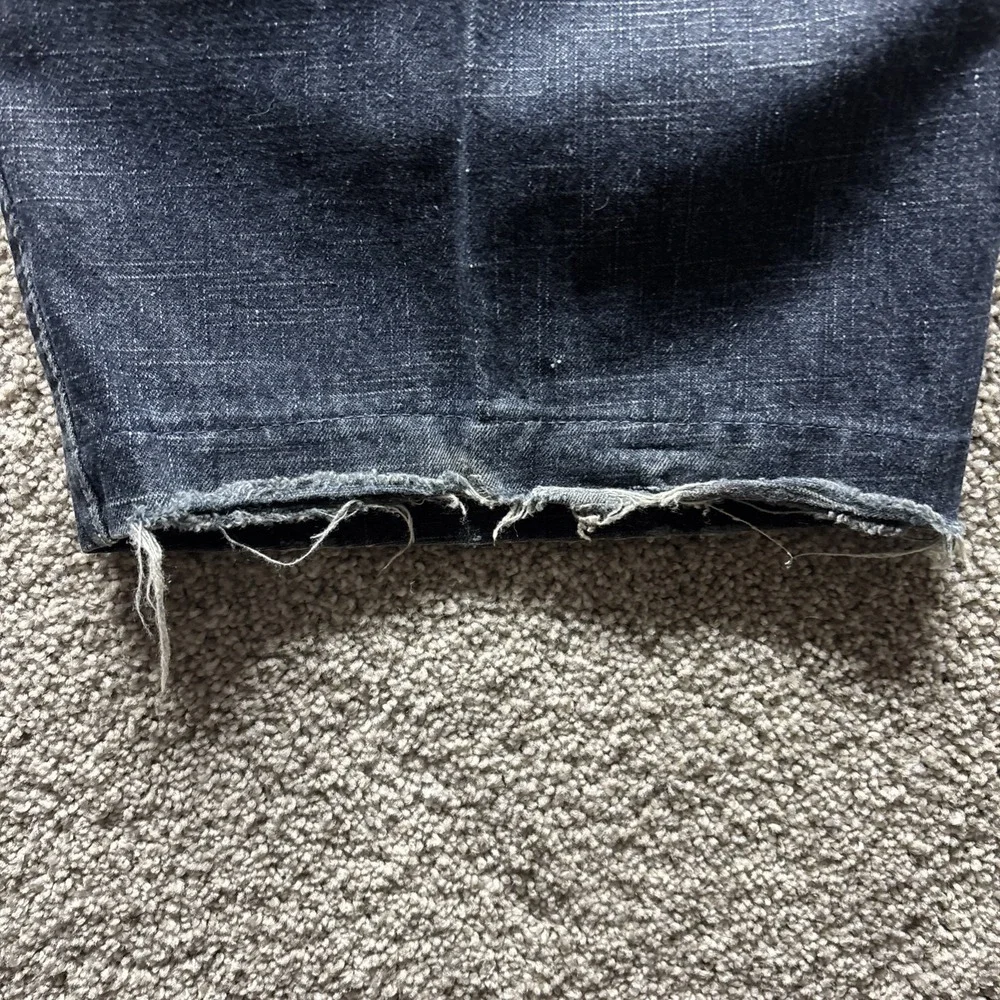 Vintage Raider Infamous Y2k Skater Baggy Wide-leg‎ Punk Mens 44 X 32 Distressed